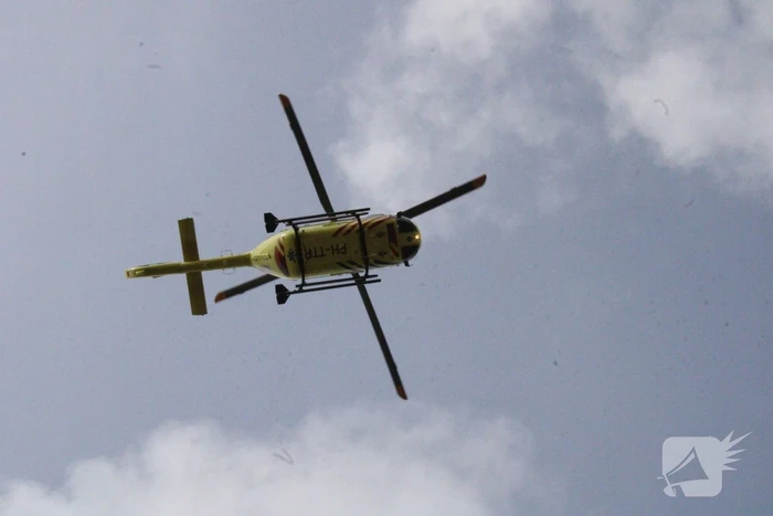Traumahelikopter ingezet tijdens kerkdienst