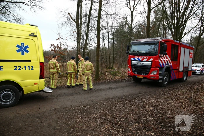 Mountainbiker gewond na val in bos