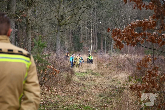 Mountainbiker gewond na val in bos