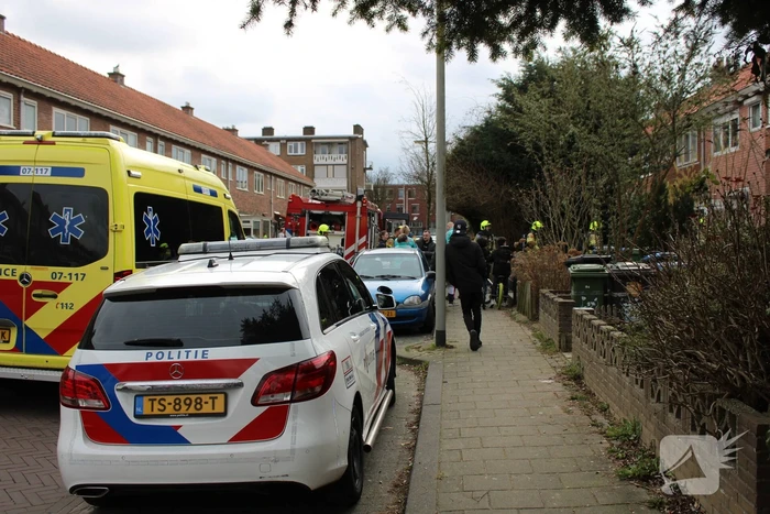 Gewonde bij brand in woning