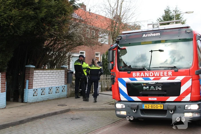 Gewonde bij brand in woning