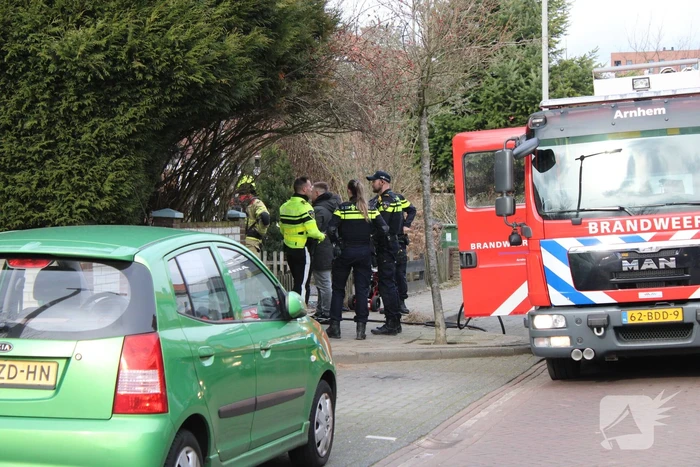 Gewonde bij brand in woning
