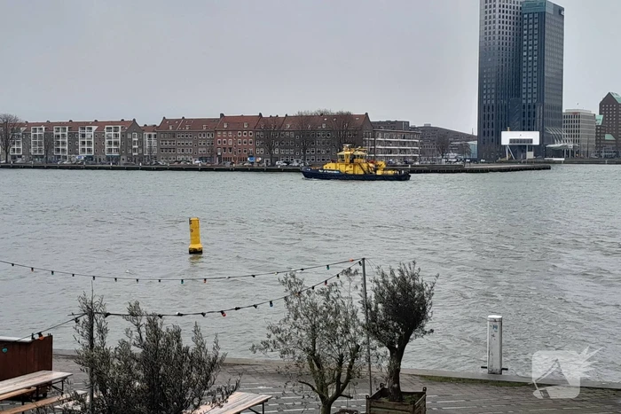 Persoon gered uit Nieuwe Maas door watertaxi
