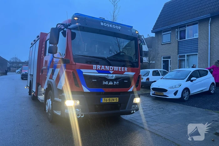 Brandweer ingezet voor vlam in de pan