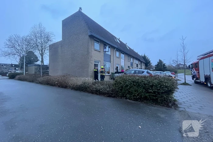 Brandweer ingezet voor vlam in de pan