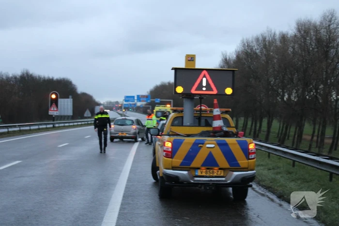 Drie voertuigen betrokken bij botsing