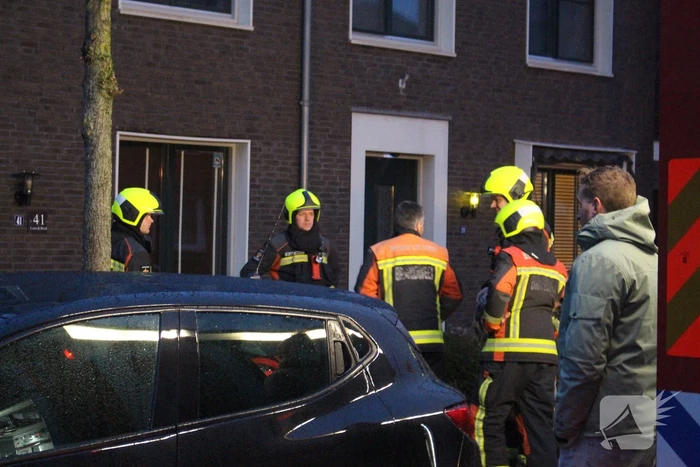 Brandweer ingezet voor gaslekkage bij woning