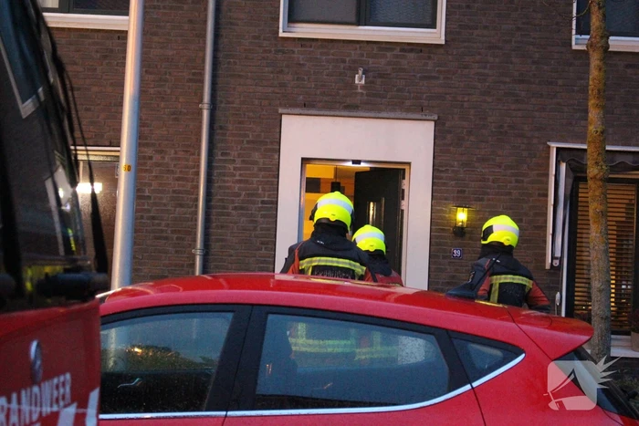 Brandweer ingezet voor gaslekkage bij woning