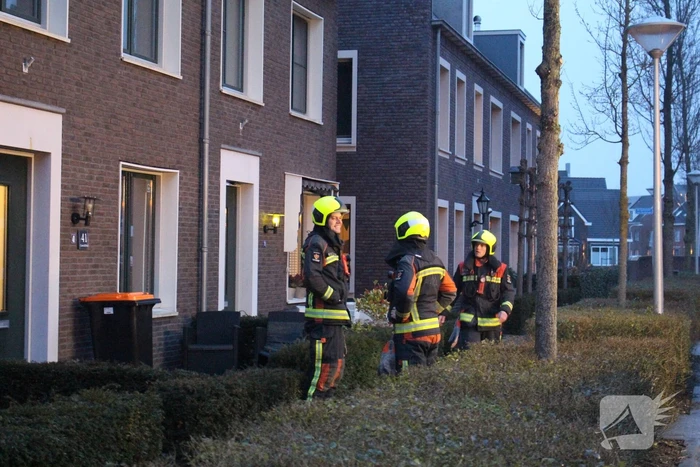 Brandweer ingezet voor gaslekkage bij woning