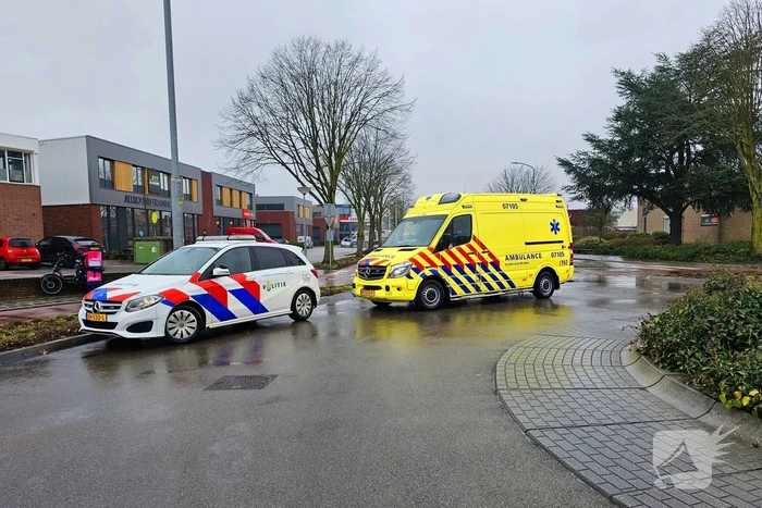 Flink bezorger aangereden door automobilist