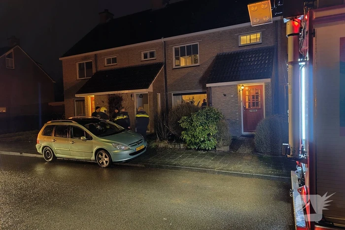 Pelletkachel veroorzaakt rook in woning