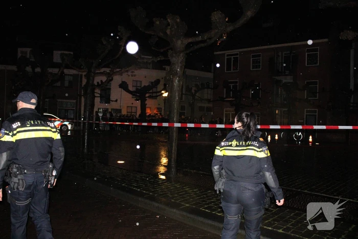 Ontruiming in centrum wegens grote woningbrand