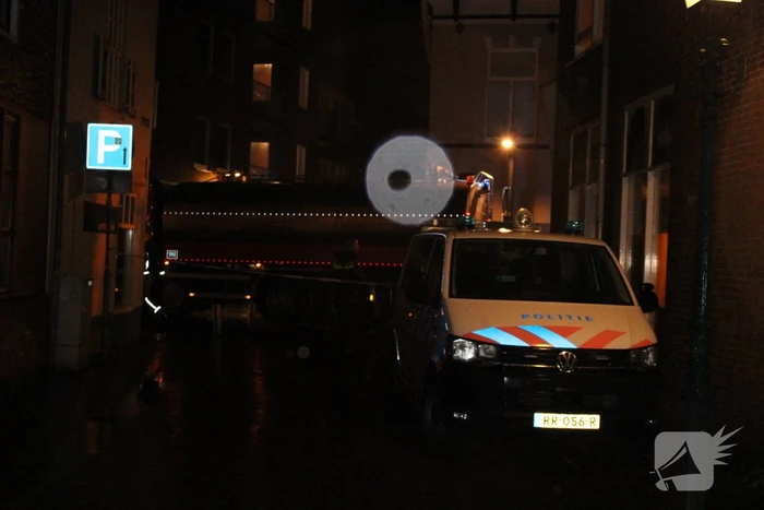 Ontruiming in centrum wegens grote woningbrand
