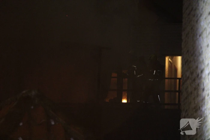Ontruiming in centrum wegens grote woningbrand
