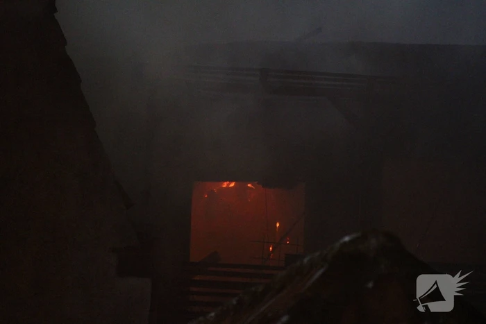 Ontruiming in centrum wegens grote woningbrand
