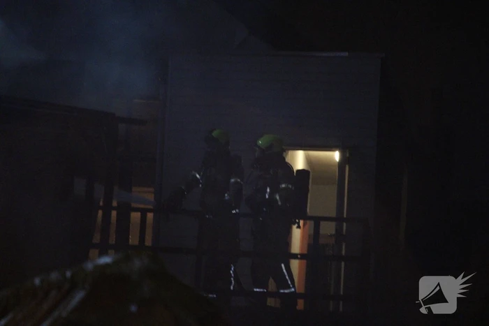 Ontruiming in centrum wegens grote woningbrand