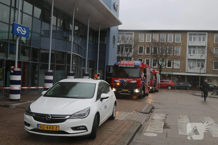 Stationshal ontruimd na fikse brand
