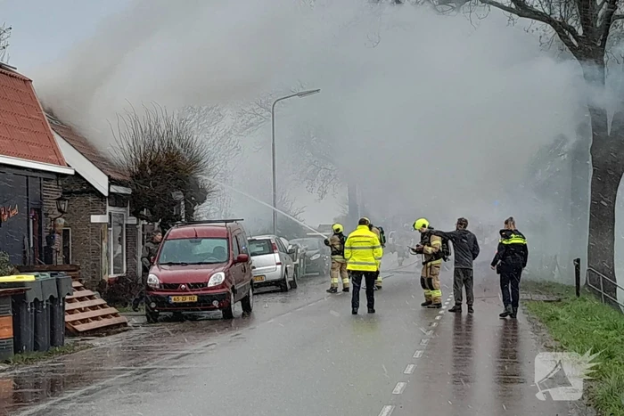 Flinke rookontwikkeling bij uitslaande brand