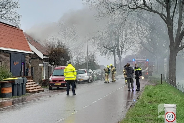 Flinke rookontwikkeling bij uitslaande brand