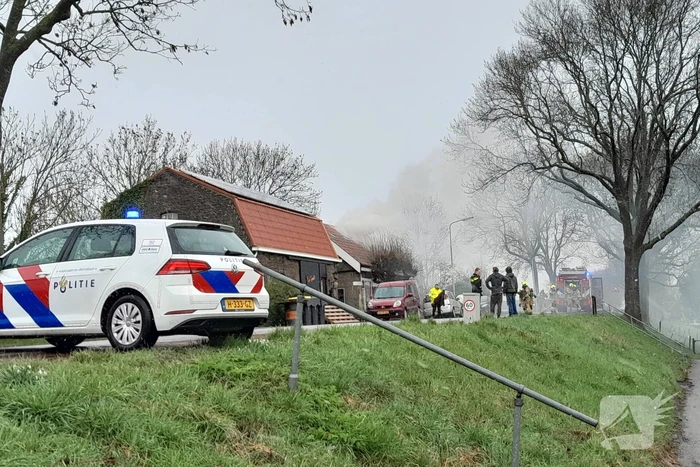 Flinke rookontwikkeling bij uitslaande brand