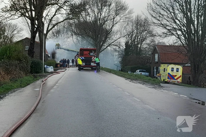 Flinke rookontwikkeling bij uitslaande brand