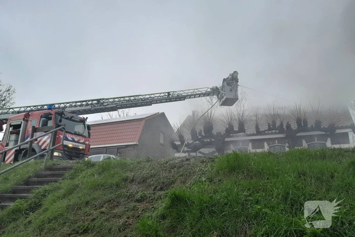 Flinke rookontwikkeling bij uitslaande brand