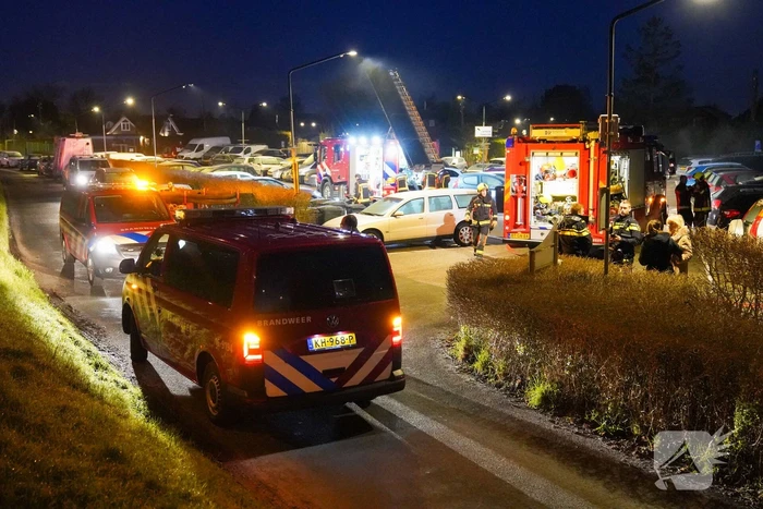Schuur verwoest door uitslaande brand