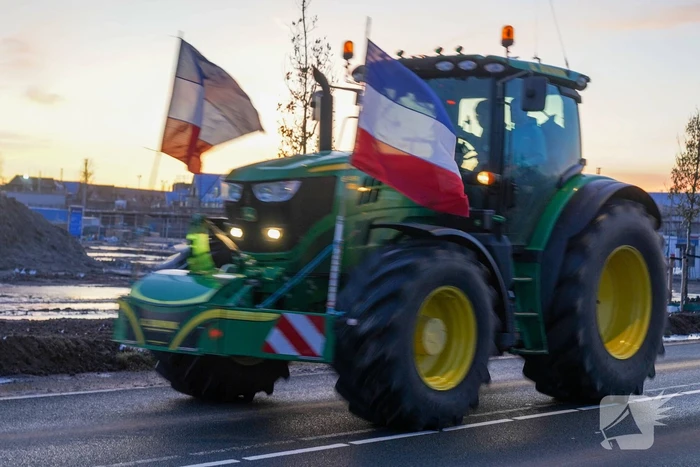 Boeren onderweg voor grote demonstratie