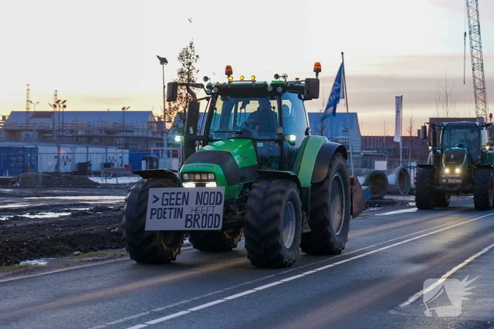 Boeren onderweg voor grote demonstratie
