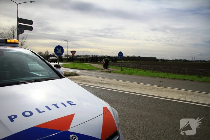 Motorrijder onderuit bij eenzijdig ongeval