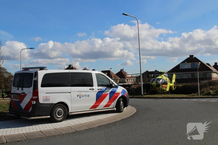 Traumahelikopter ingezet voor incident