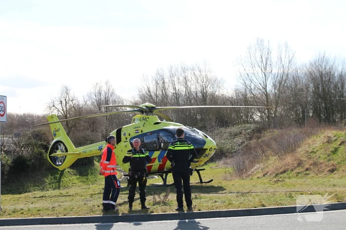 Traumahelikopter ingezet voor incident