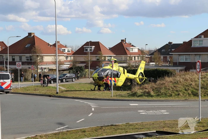 Traumahelikopter ingezet voor incident