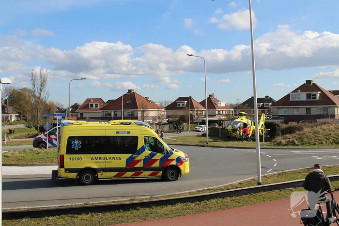 Traumahelikopter ingezet voor incident
