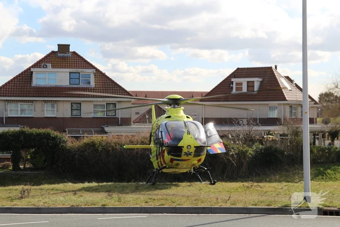 Traumahelikopter ingezet voor incident