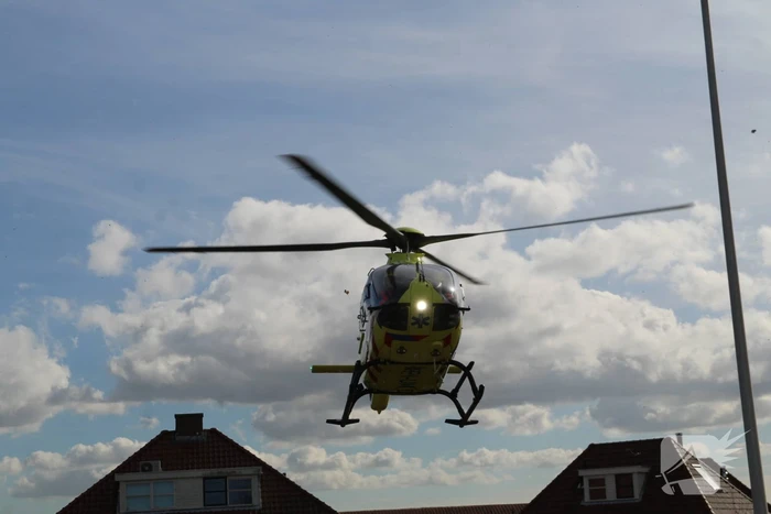 Traumahelikopter ingezet voor incident