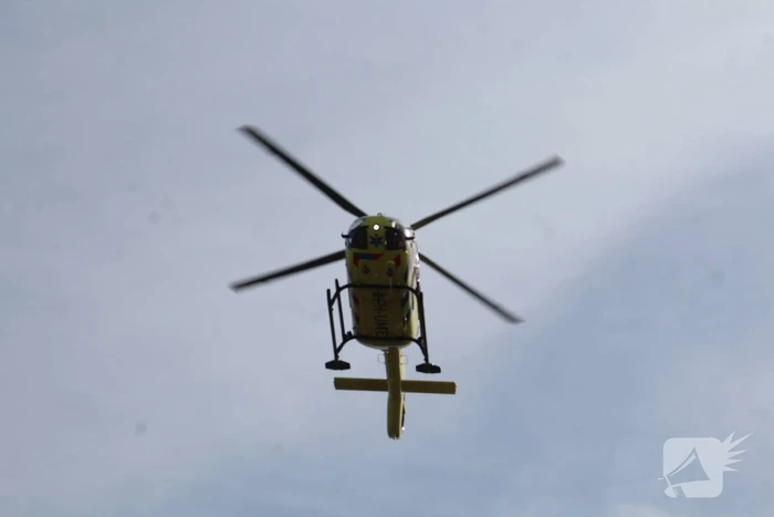 Traumahelikopter ingezet voor incident