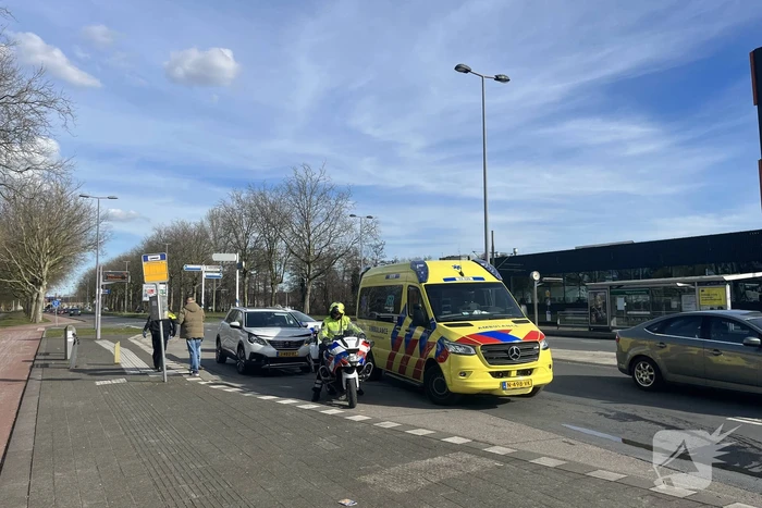 Aanrijding tussen twee personenauto's