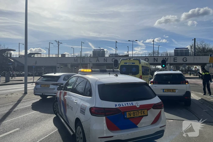 Aanrijding tussen twee personenauto's