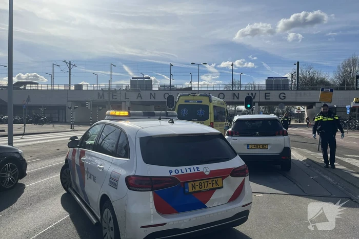 Aanrijding tussen twee personenauto's