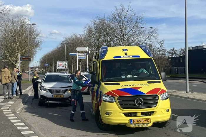 Aanrijding tussen twee personenauto's