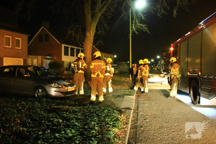 Woningbrand blijkt vuurkorf in tuin van buren