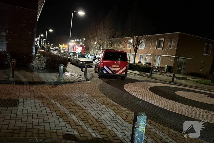 Traumahelikopter ingezet bij brand in woning