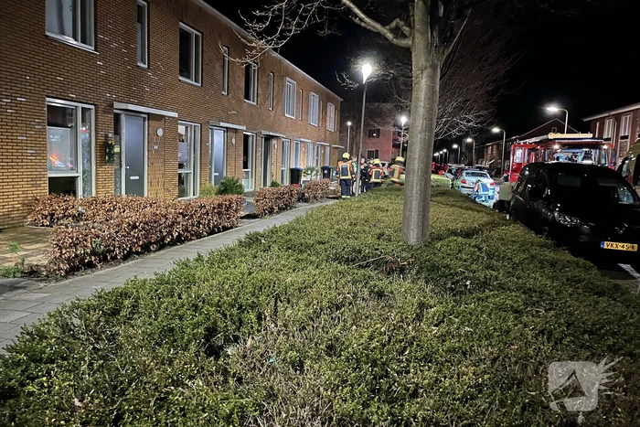 Traumahelikopter ingezet bij brand in woning