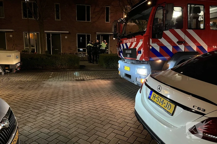 Traumahelikopter ingezet bij brand in woning