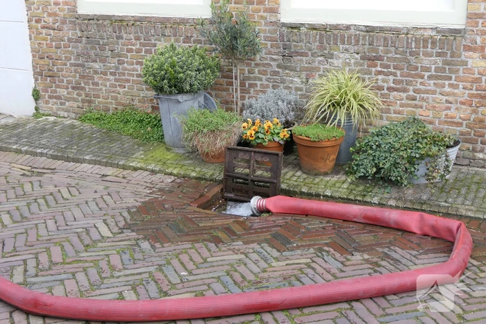 Riool gespoeld vanwege gaslekkage