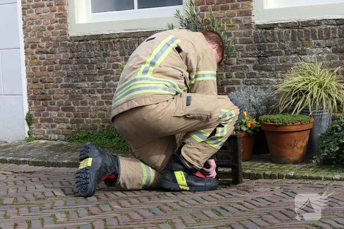 Riool gespoeld vanwege gaslekkage
