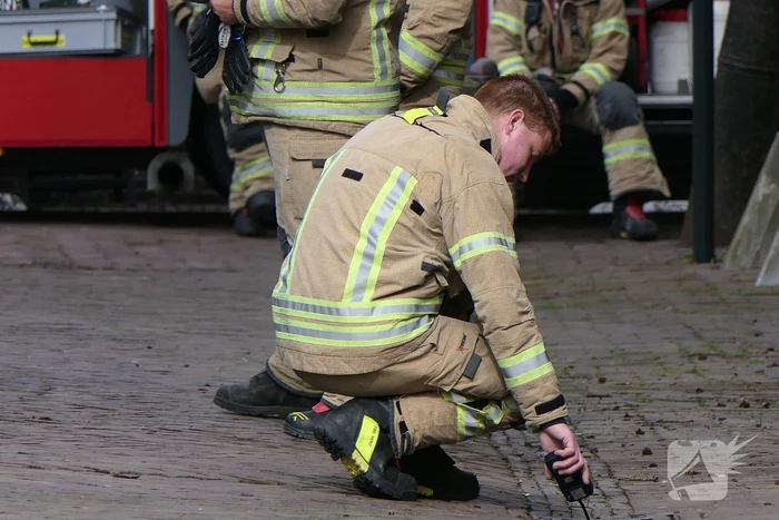 Riool gespoeld vanwege gaslekkage