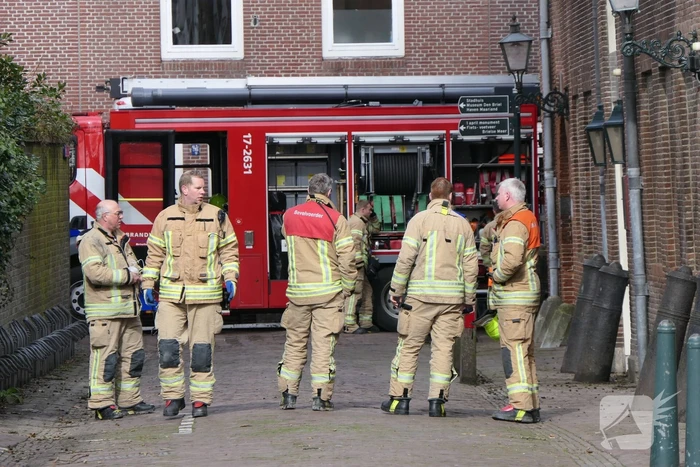 Riool gespoeld vanwege gaslekkage