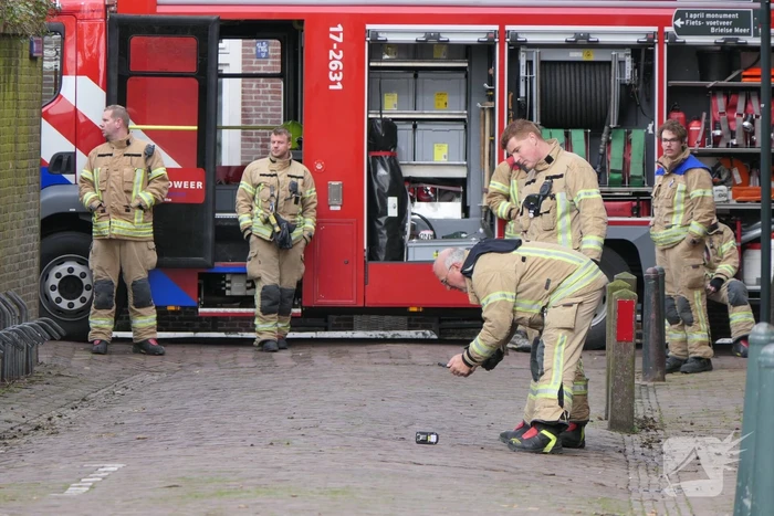 Riool gespoeld vanwege gaslekkage